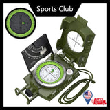 Outdoor Survival Gear Military Compass Camping Hiking Geological