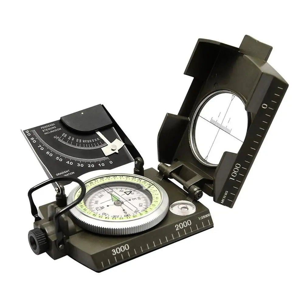 Outdoor Survival Gear Military Compass Camping Hiking Geological