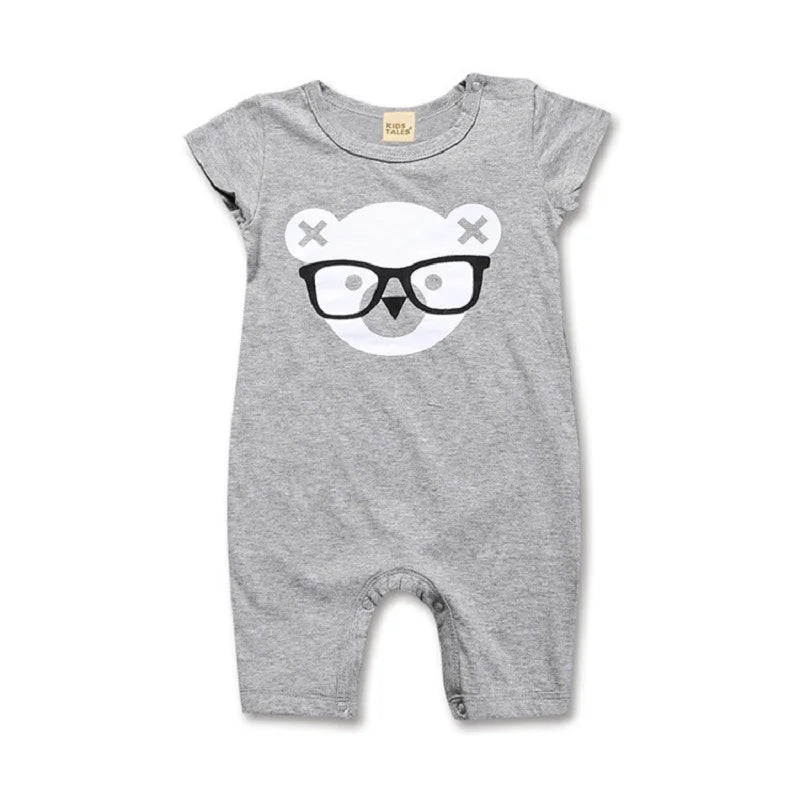 Overalls For Baby Girl Summer Cotton Short Sleeve