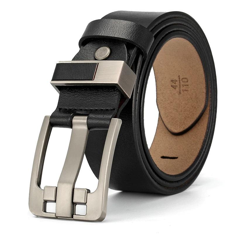 Men's Black Leather El Paso Belt
