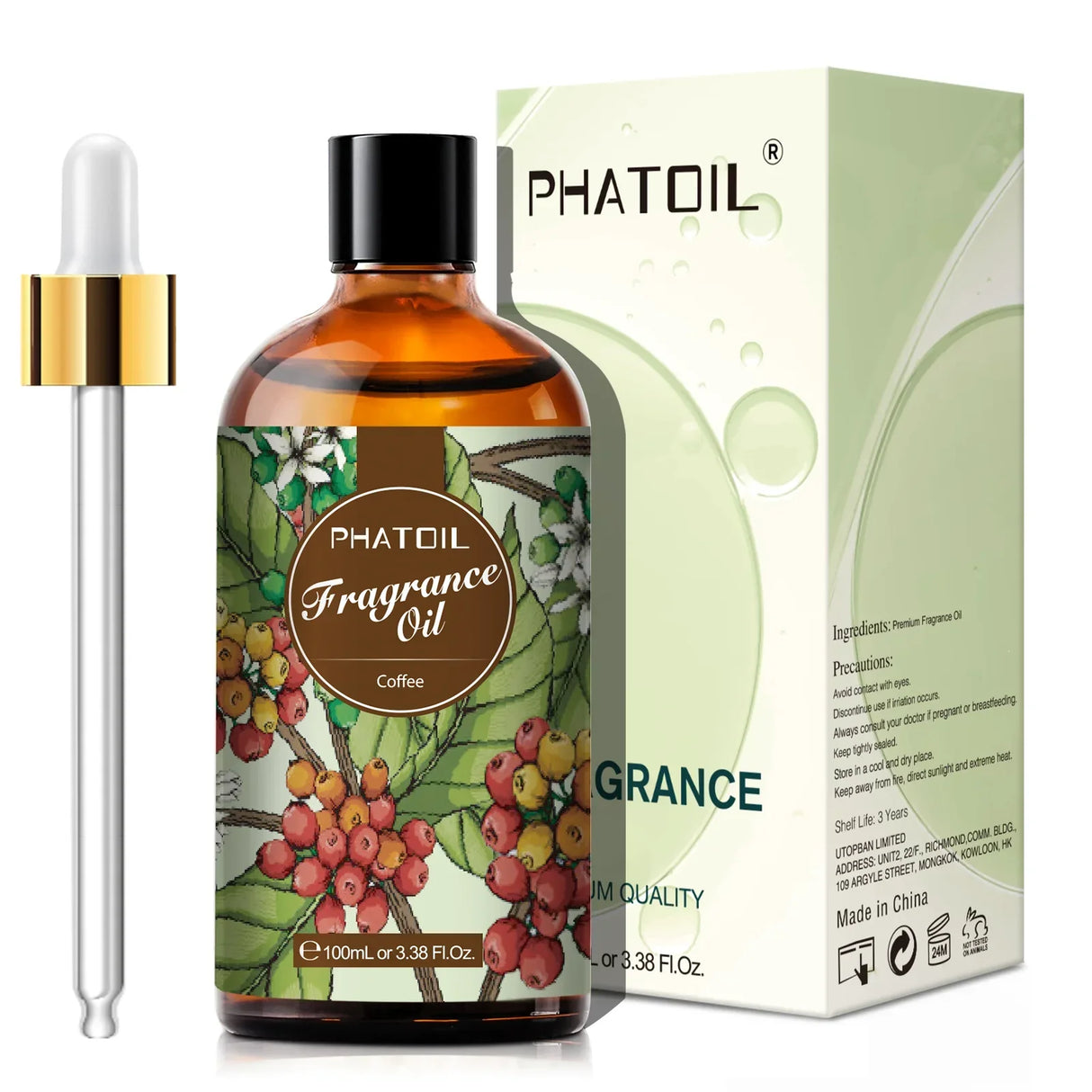 PHATOIL 100ml Magnolia Fragrance Essential Oil White Musk