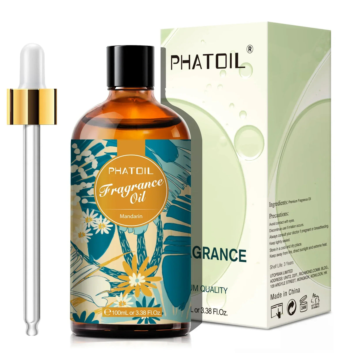 PHATOIL 100ml Magnolia Fragrance Essential Oil White Musk