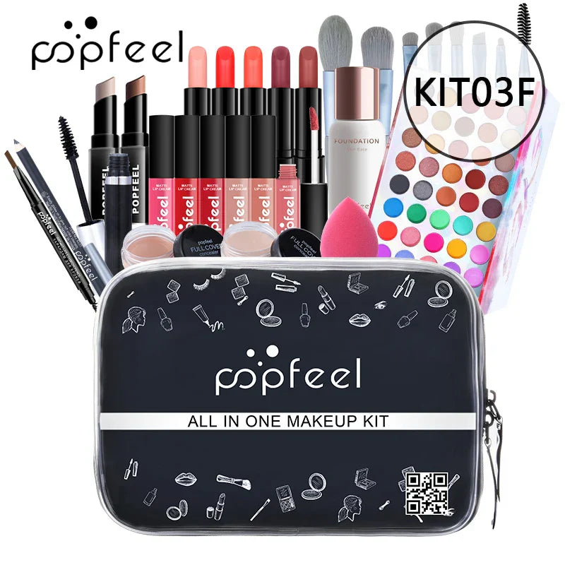 POPFEEL 8-29PCS Makeup Kit Full Professional Makeup Products