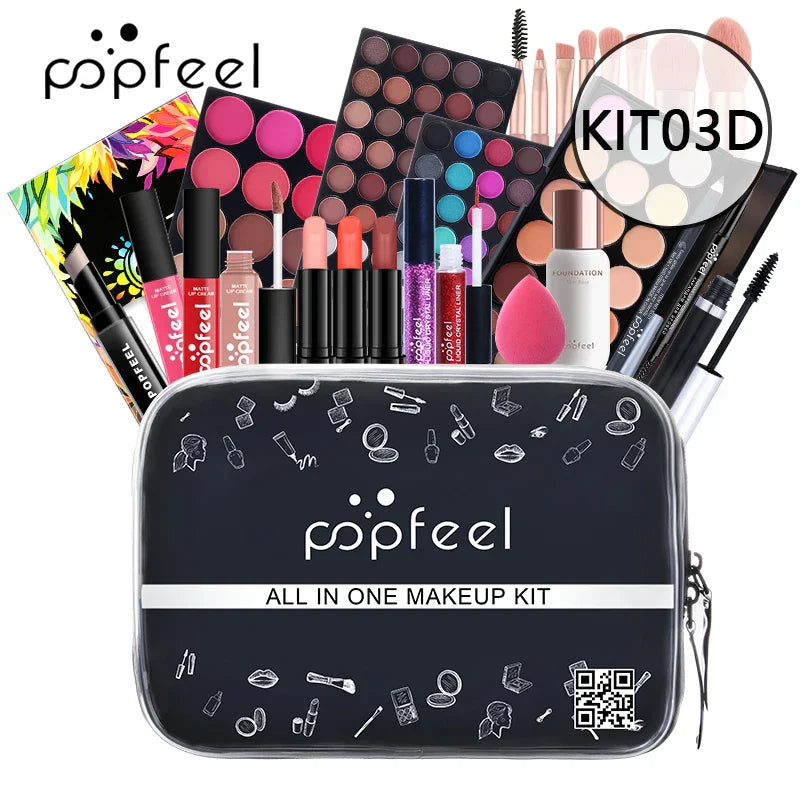 POPFEEL 8-29PCS Makeup Kit Full Professional Makeup Products