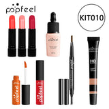 POPFEEL Lip Gloss Makeup Brush Eye Shadow Blush