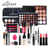POPFEEL Lip Gloss Makeup Brush Eye Shadow Blush