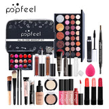 POPFEEL Lip Gloss Makeup Brush Eye Shadow Blush