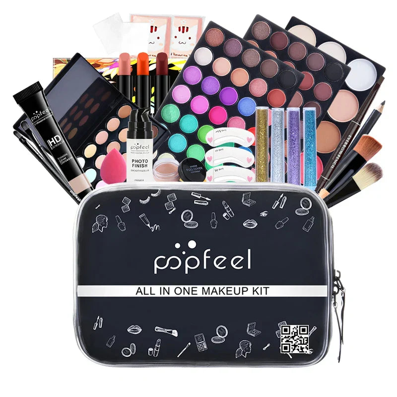 POPFEEL Makeup Kit ALL IN ONE Full Facial