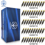 POSEIDON 50PCS Mixed Professional RL RS RM M1
