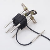 Paracord Monkey Fist Jig With Stainless Steel Adjustable