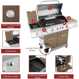 Patio Picnic Backyard Portable Barbecue Grill Outdoor Party