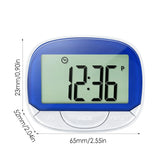 Pedometer For Walking Step Counter With Built-in Clip