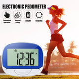 Pedometer For Walking Step Counter With Built-in Clip