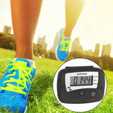 Pedometer Step Calorie Kilometer Counter Walking Run Portable