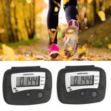 Pedometer Step Calorie Kilometer Counter Walking Run Portable
