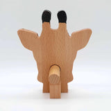 Handmade Glasses Stand Lovely Giraffe