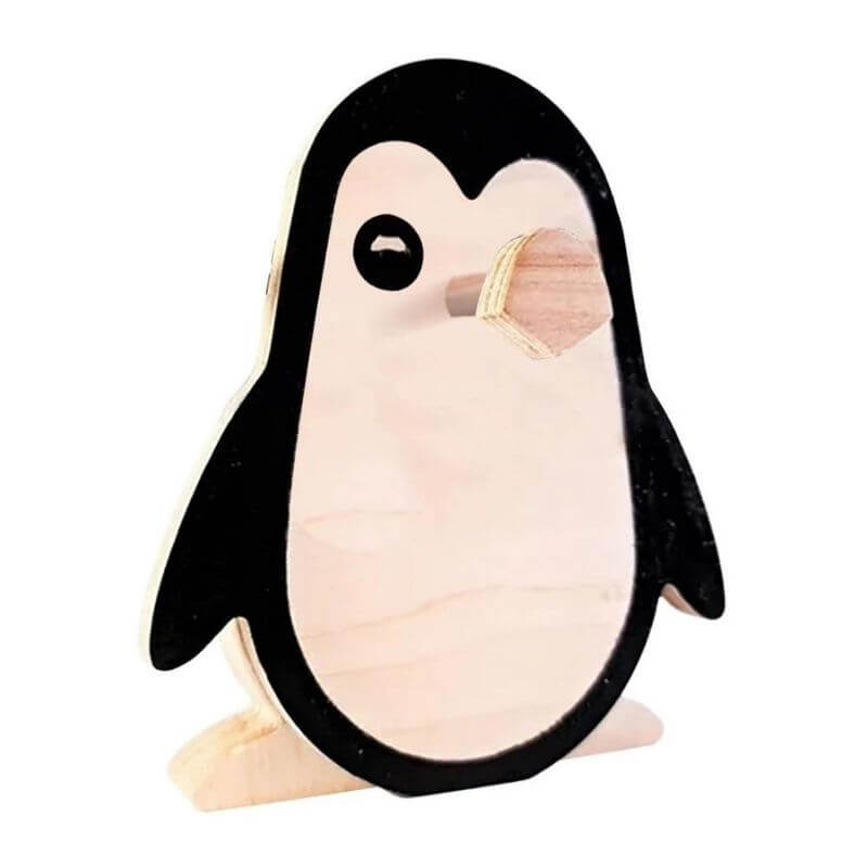 Handmade  Glasses Stand Penguin