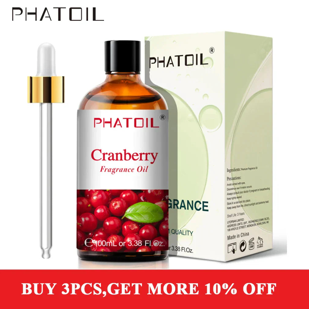 Phatoil Cranberry Fragrance Oil 100ML Essential Oil for