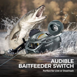 Piscifun Alijoz 400 Baitcaster Fishing Reels 38lbs Max