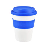 Plastic Hotel Cup Drinkware Portable With Silicone Lid