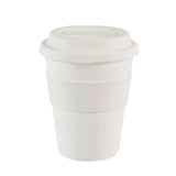 Plastic Hotel Cup Drinkware Portable With Silicone Lid