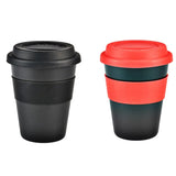 Plastic Hotel Cup Drinkware Portable With Silicone Lid