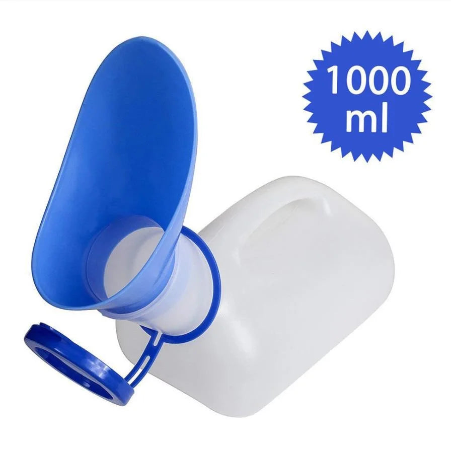 Plastic Unisex Portable Mobile Urinal Toilet Aid Bottle