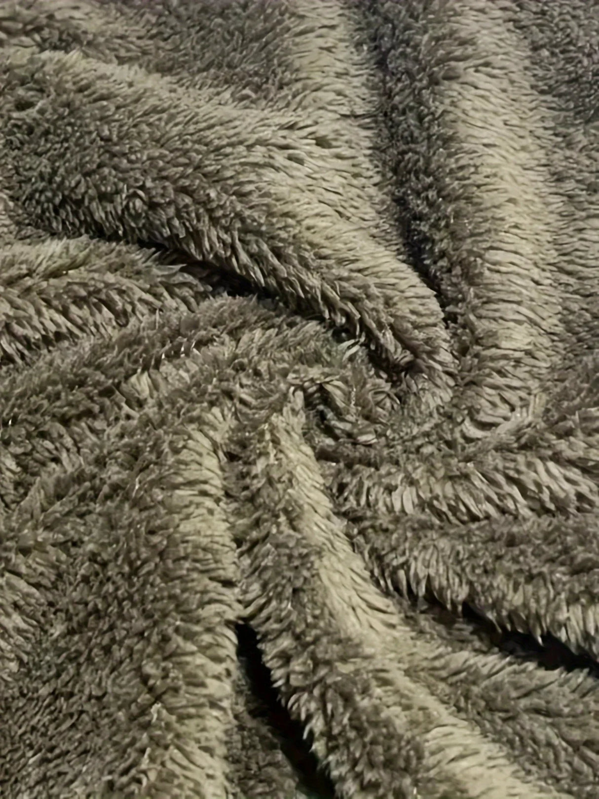 Plus Size Womens Fuzzy Fleece Lapel Open Front