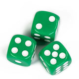 Poludie 10Pcs D6 Six Sides Dice 16mm Funny