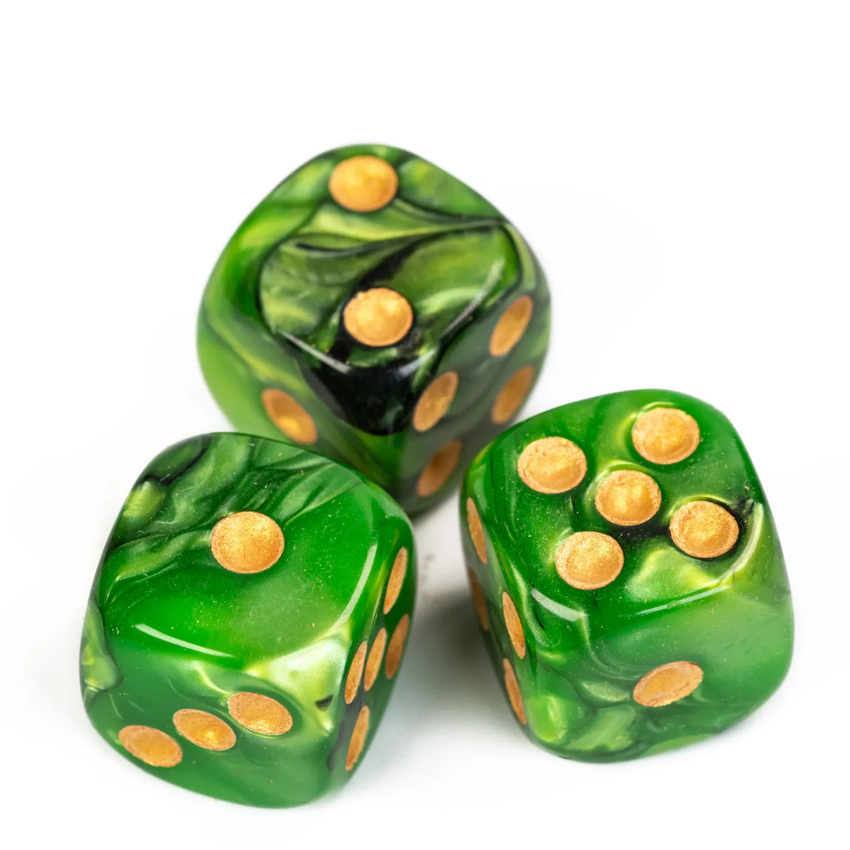 Poludie 10Pcs D6 Six Sides Dice 16mm Funny