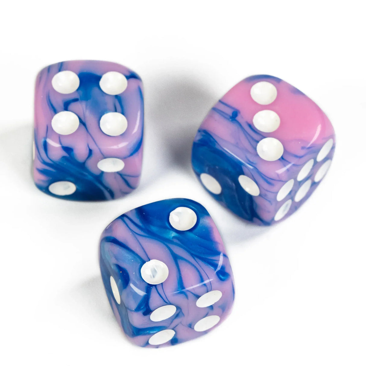 Poludie 10Pcs D6 Six Sides Dice 16mm Funny