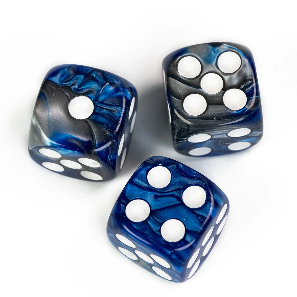 Poludie 10Pcs D6 Six Sides Dice 16mm Funny