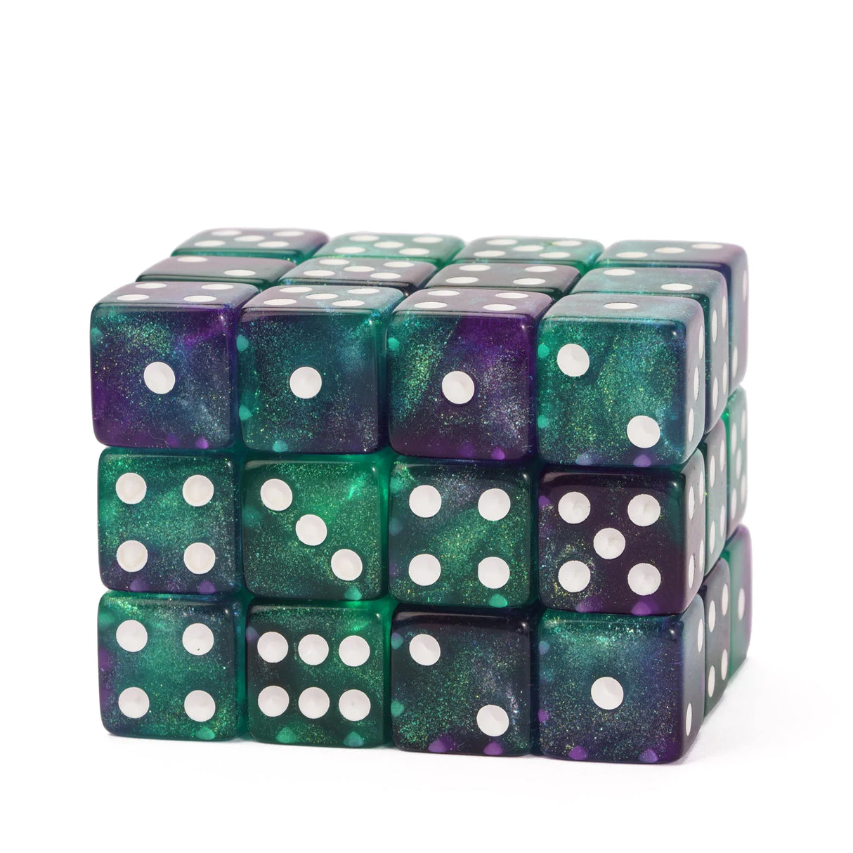 Poludie 10Pcs D6 Six Sides Dice 16mm Funny