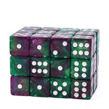 Poludie 10Pcs D6 Six Sides Dice 16mm Funny