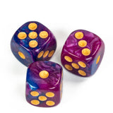 Poludie 10Pcs D6 Six Sides Dice 16mm Funny