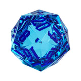 Poludie 1pc Crystal 55mm D20 Dice 20 Sides