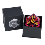 Poludie 1pc Crystal 55mm D20 Dice 20 Sides