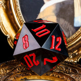 Poludie 1pc Crystal 55mm D20 Dice 20 Sides