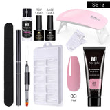 Poly UV Gel Kit All for Manicure Gel