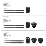 Portable Air Electronic Drum Somatosensory Drum Kit with
