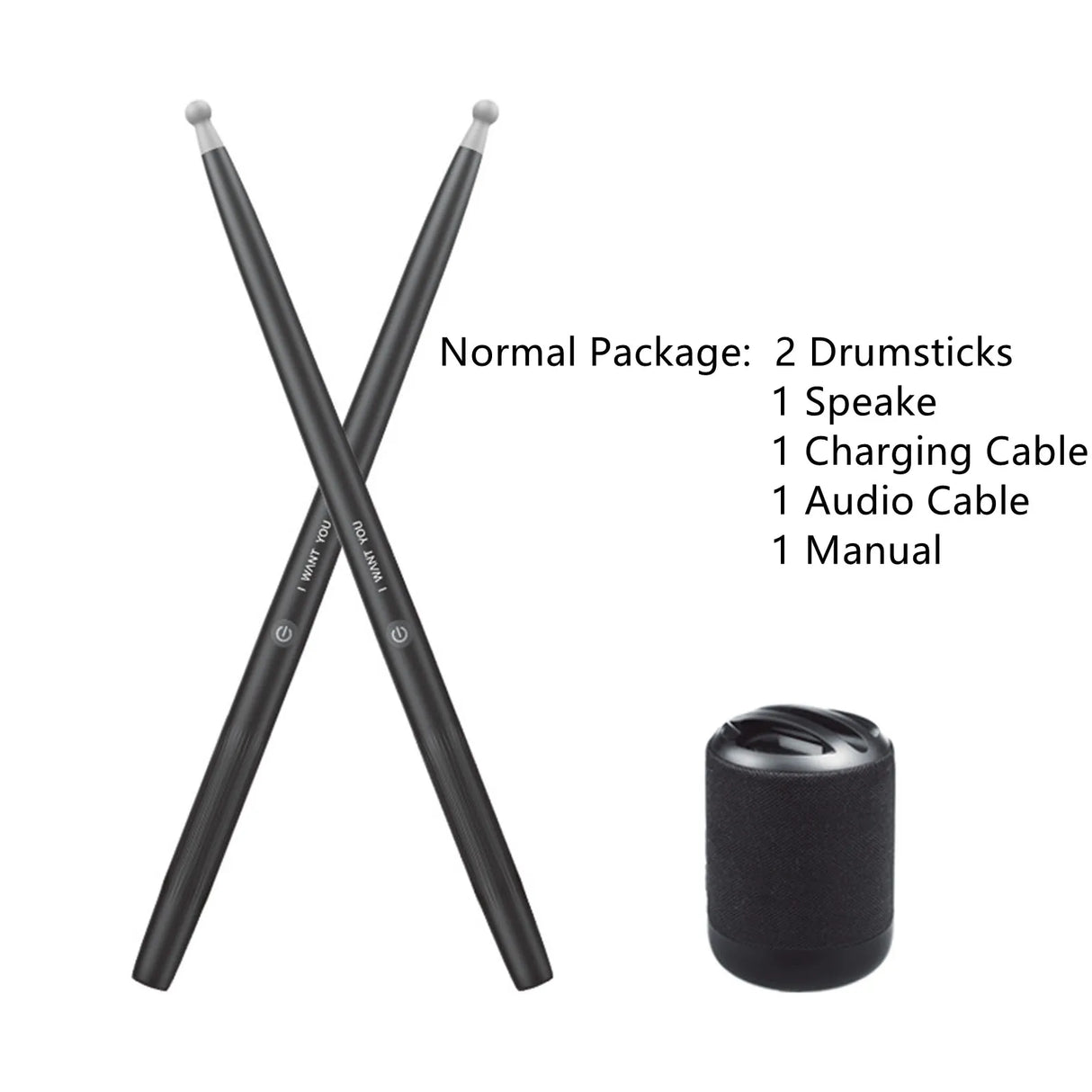 Portable Air Electronic Drum Somatosensory Drum Kit with
