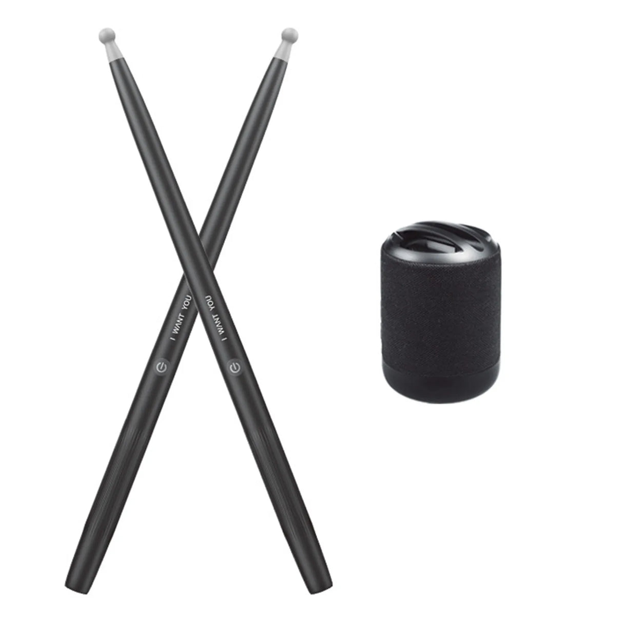 Portable Air Electronic Drum with Drumsticks and Foot