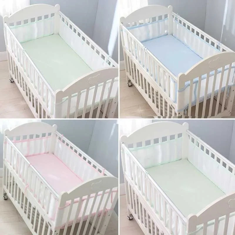 Portable Baby Bed Bumper Fence Cot Bedding Accessories