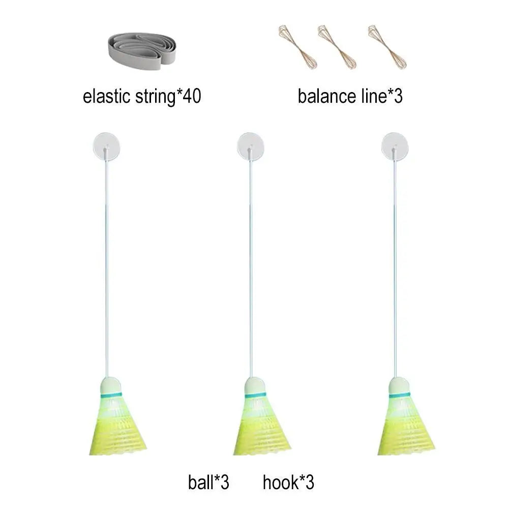 Portable Badminton Trainer Professional Stretch Badminton Training Tool