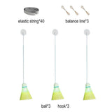 Portable Badminton Trainer Professional Stretch Badminton Training Tool