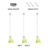 Portable Badminton Trainer Professional Stretch Badminton Training Tool
