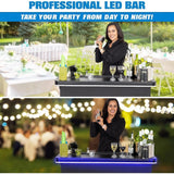 Portable Bar Table - Mobile Bartender Station