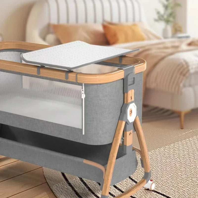 Portable Bed Guard Baby Bedside Crib Aluminum Alloy