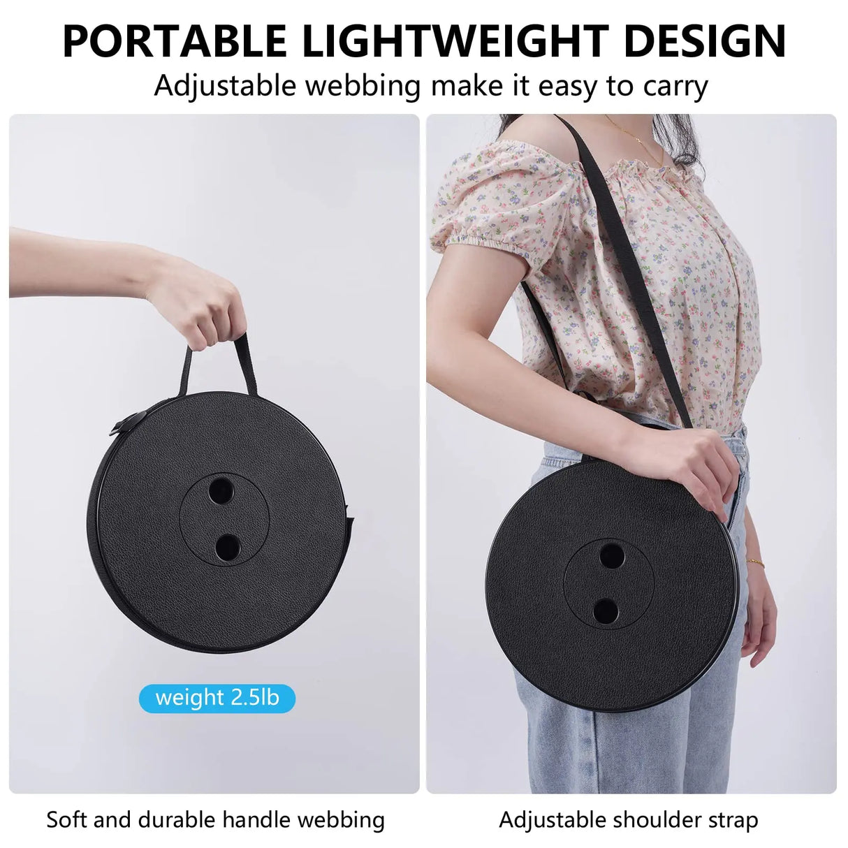 Portable Collapsible Telescopic Stool Sturdy Foldable Stool with
