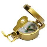 Portable Compass Military Outdoor Camping Folding Len Compass